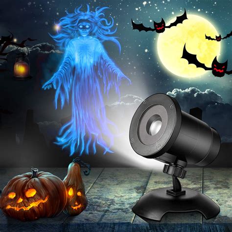 Turn Your Home into a Witch's Den with Projection Lights for Halloween